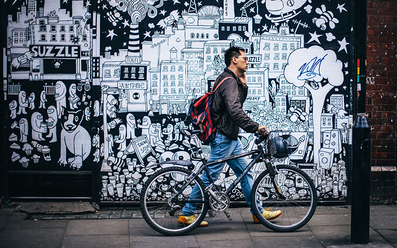 Những tác phẩm graffiti gợi lên cảm giác trẻ trung và cá tính
