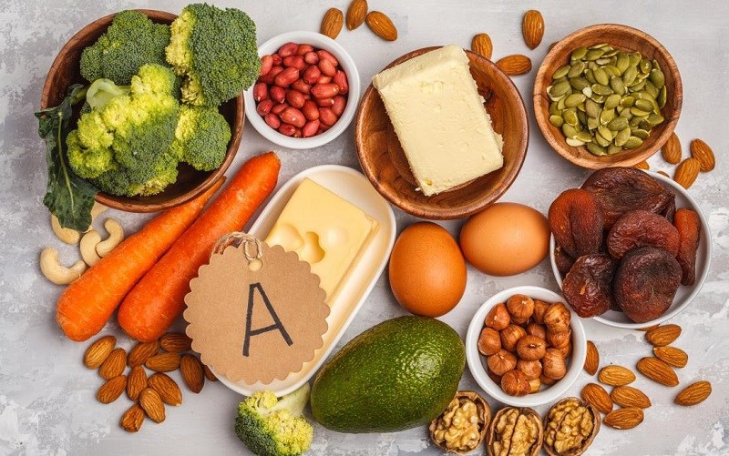 Ăn uống thực phẩm chứa vitamin A