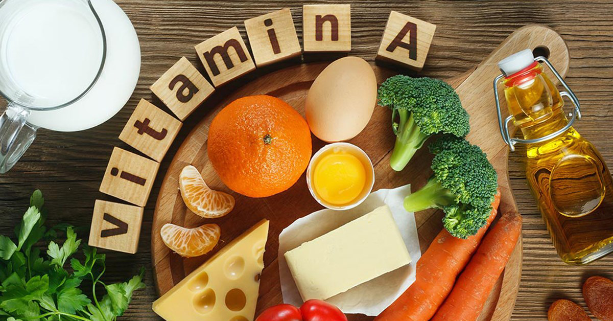 6 tác dụng của vitamin A, cách bổ sung và các thực phẩm giàu vitamin A