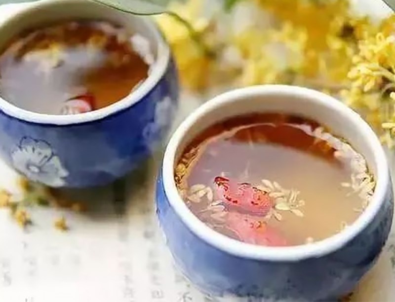 Rượu hoa mộc quế