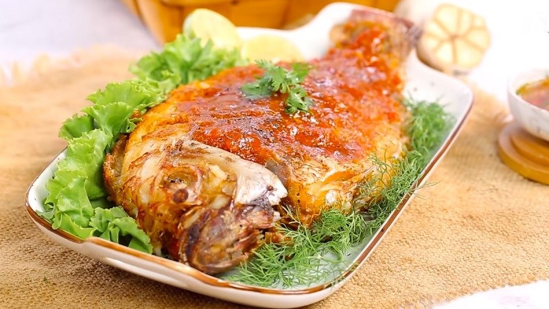 Cá diêu hồng sốt cà chua
