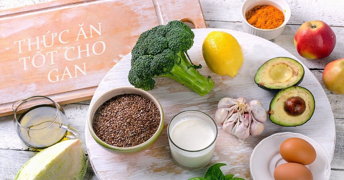 thực phẩm tốt cho gan