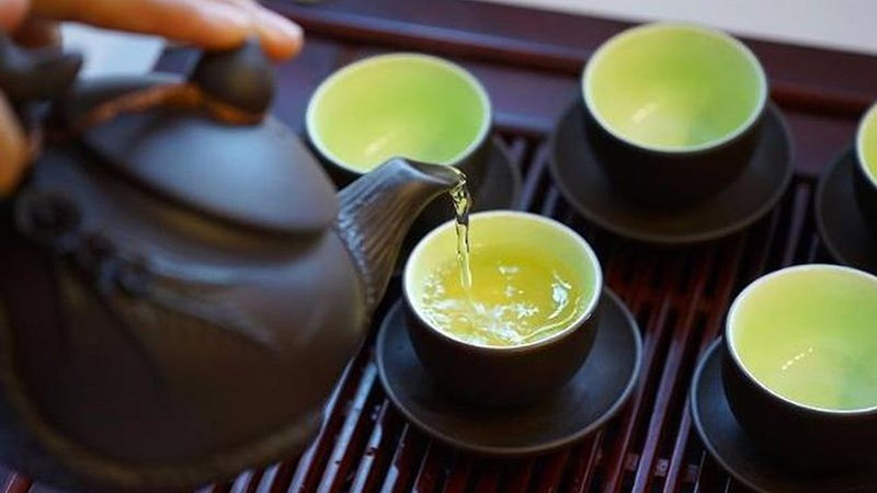 Trà lá mật gấu