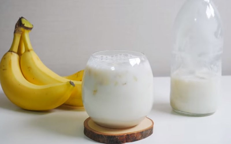 Sữa yến mạch chuối