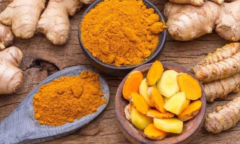 Nước gừng và nghệ