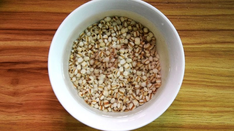 Hạt bo bo ngâm bao lâu?