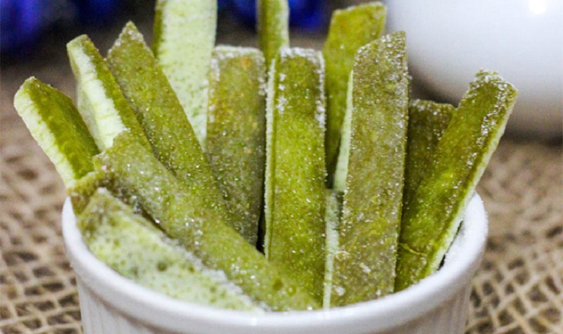 Mứt vỏ bưởi