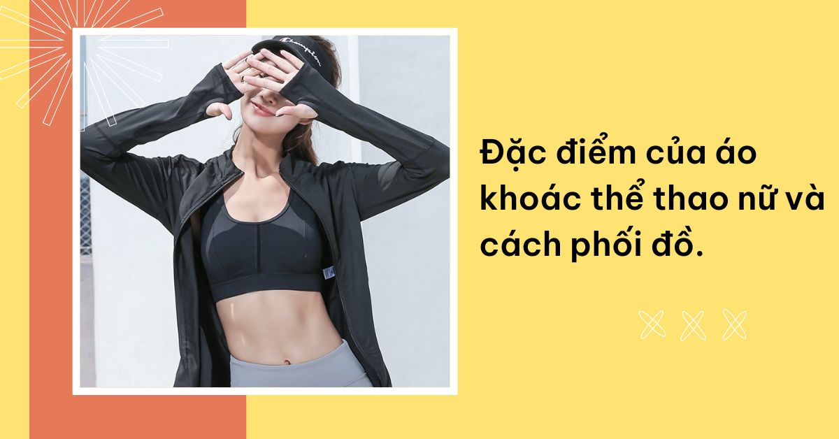 áo khoác thể thao nữ