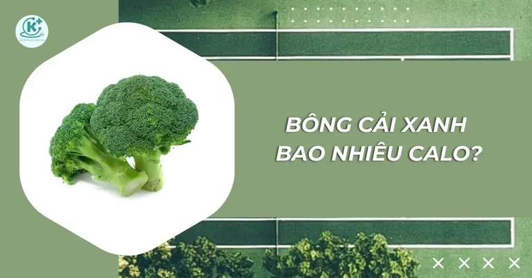bông cải xanh bao nhiêu calo