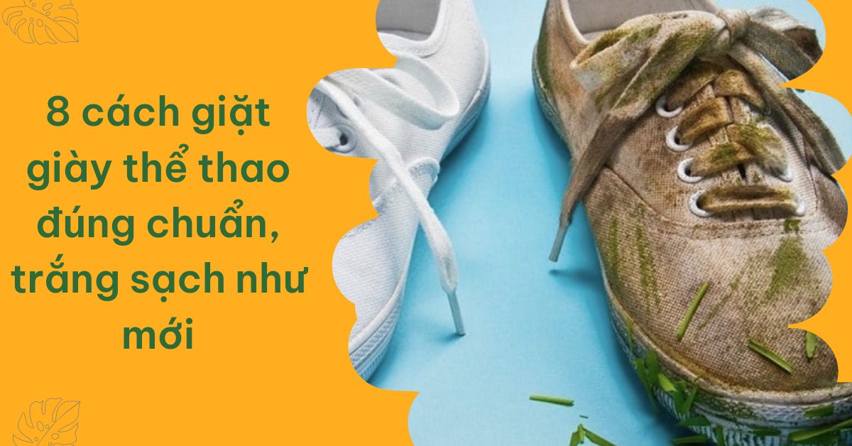 cách giặt giày thể thao