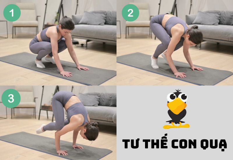 Cách thực hiện tư thế con quạ trong yoga
