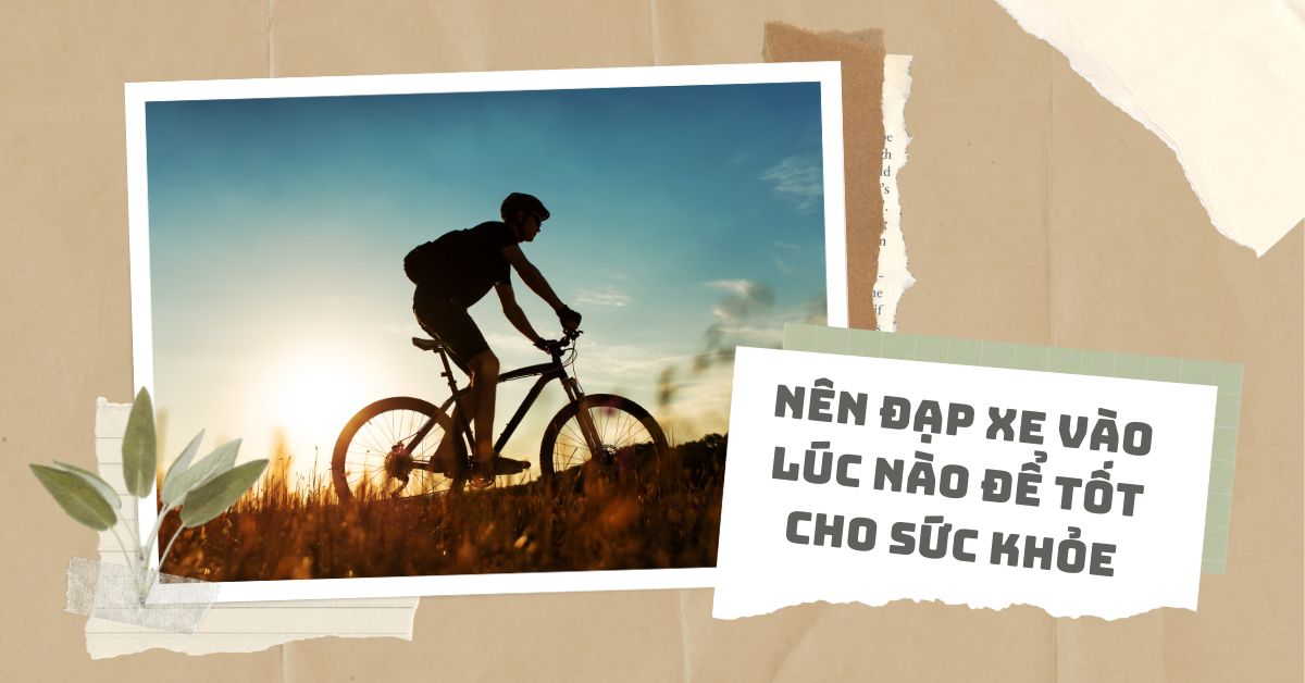 Nên đạp xe vào lúc nào trong ngày để tốt cho sức khỏe nhất?
