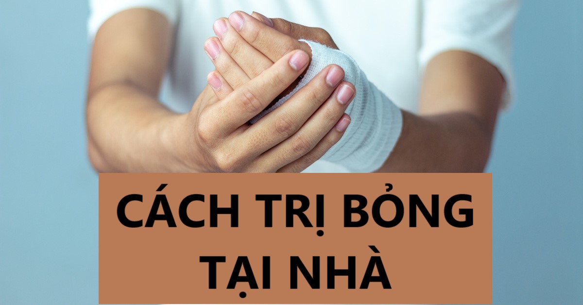 Cách trị bỏng tại nhà