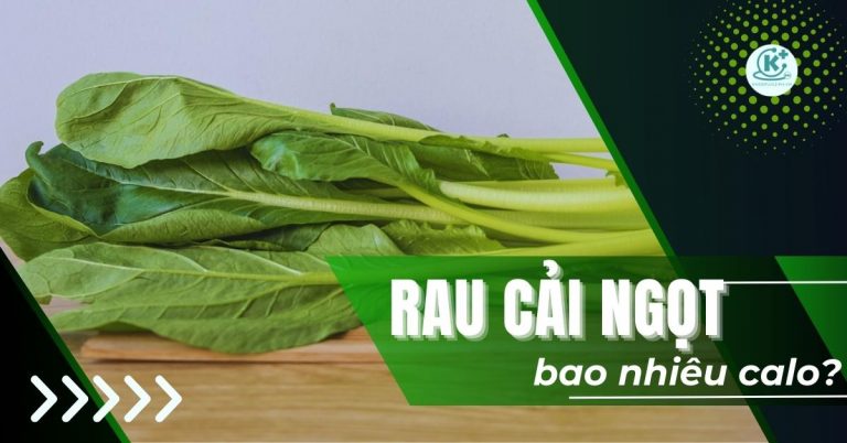 cải ngọt bao nhiêu calo