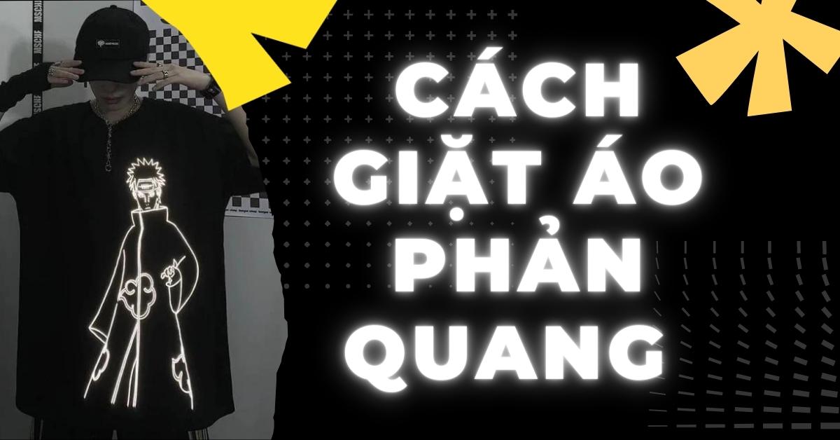 Cách giặt áo phản quang
