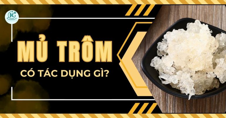 mủ trôm có tác dụng gì