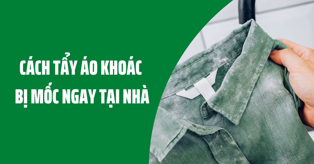 áo khoác bị mốc