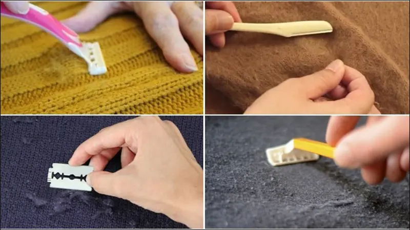 Chọn dụng cụ xử lí xù lông phù hợp cho loại vải