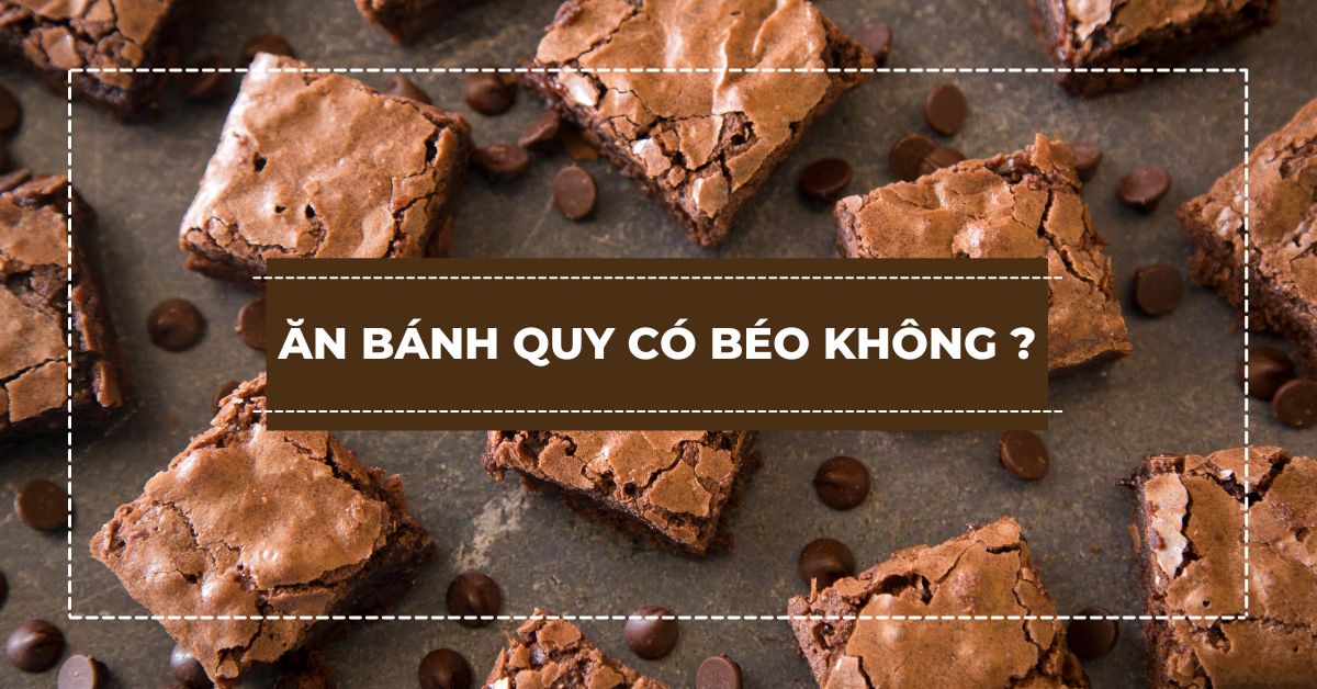 ăn bánh quy có béo không