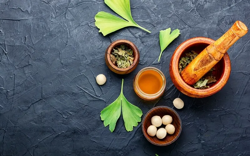 Thành phần hoá học của bạch quả