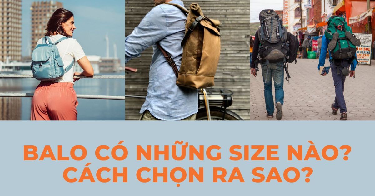 balo có những size nào
