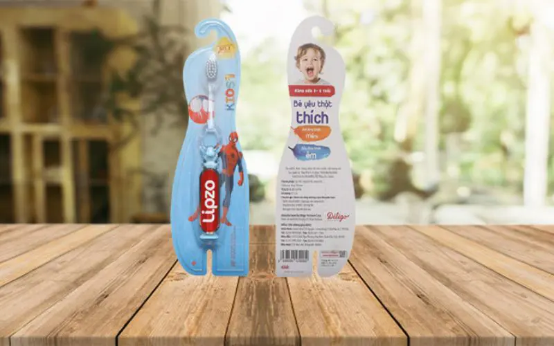 Bàn chải Lipzo ứng dụng công nghệ lông tơ chỉ nha khoa