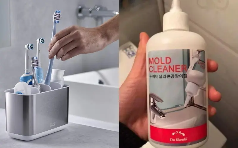 Sử dụng gel tẩy mốc nhựa và cao su