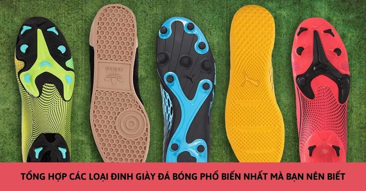 các loại đinh giày đá bóng