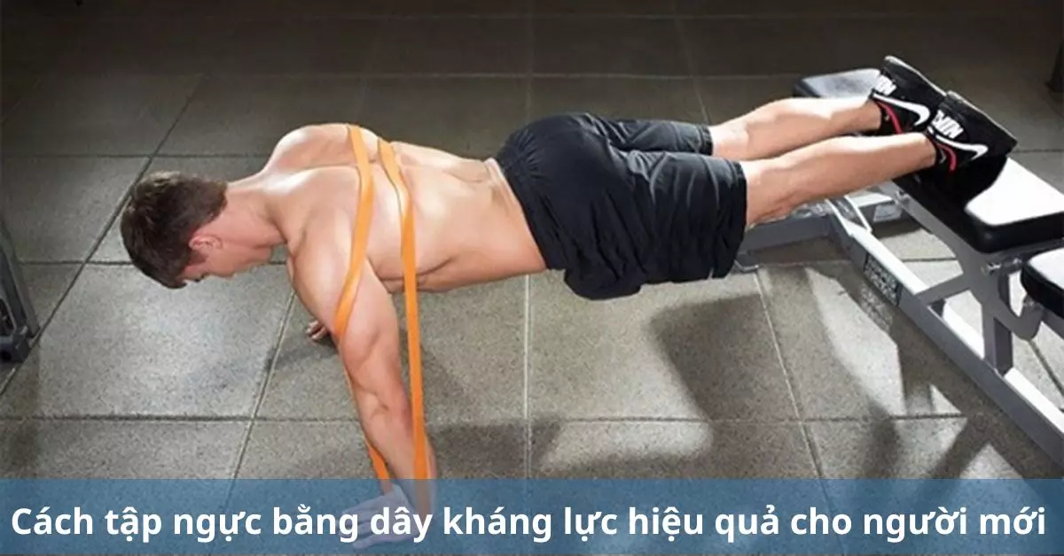 cách tập ngực bằng dây kháng lực