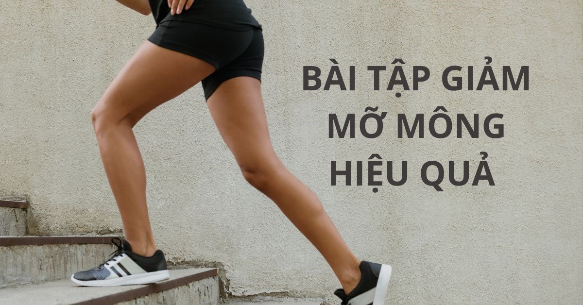 19 bài tập giảm mỡ mông hiệu quả được nhiều người lựa chọn