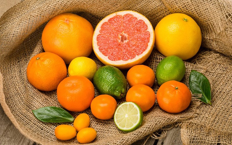 Các loại trái cây có múi