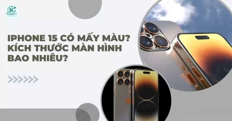 iPhone 15 có mấy màu