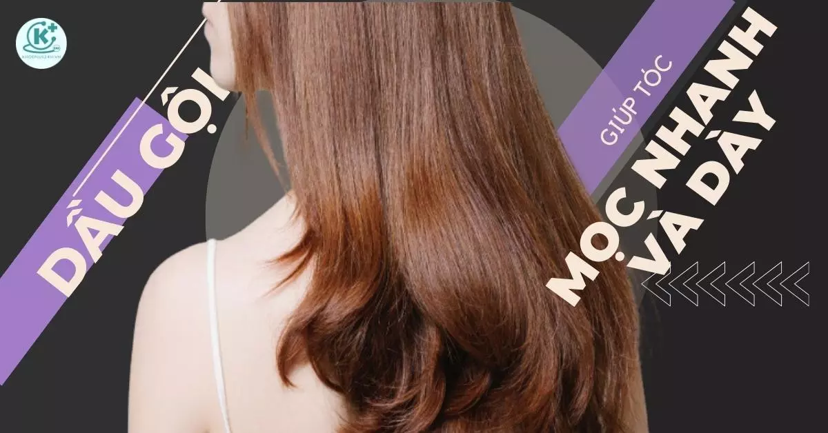 dầu gội giúp tóc mọc nhanh và dày