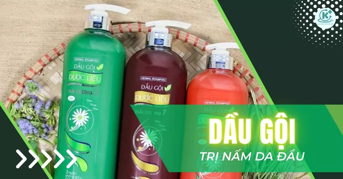 dầu gội trị nấm da đầu