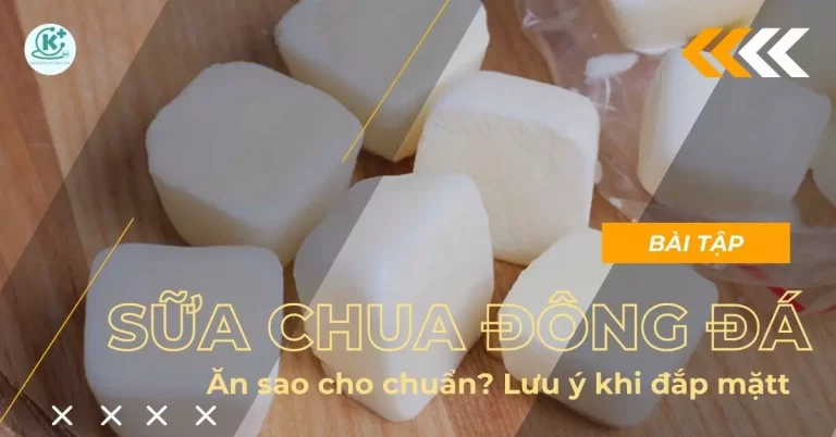 sữa chua đông đá