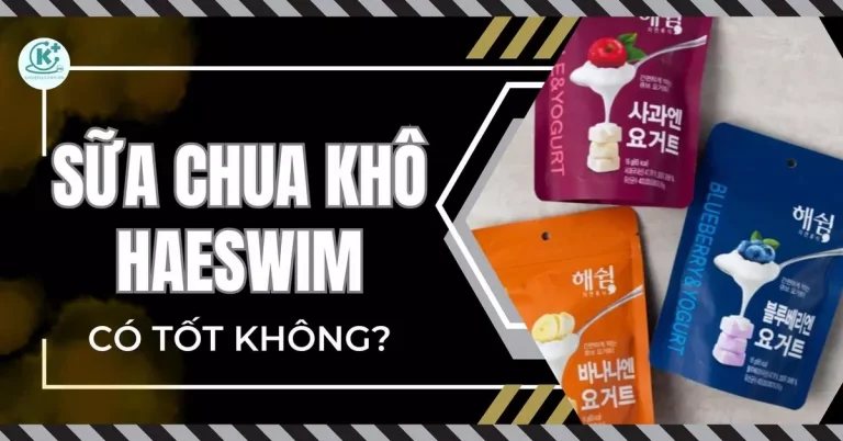 sữa chua khô haeswim có tốt không