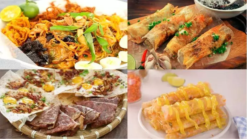 Hàm lượng calo của mỗi loại bánh tráng đều khác nhau