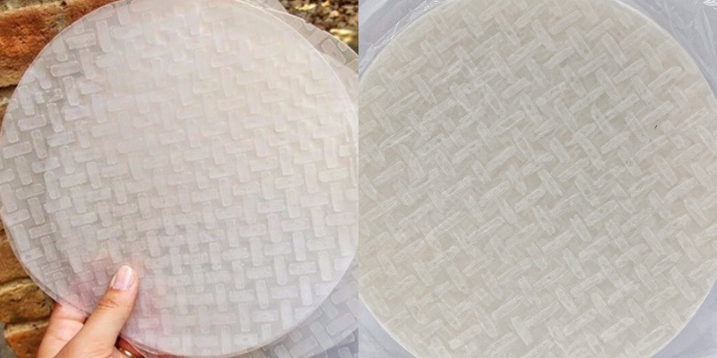 Mỗi 100 gram bánh tráng trắng chứa khoảng từ 280 đến 300 calo