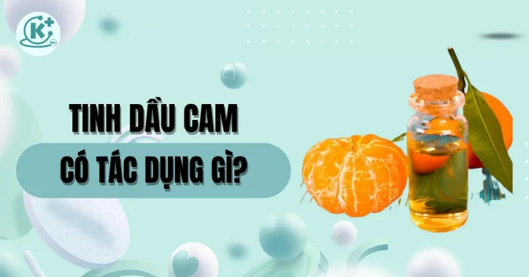 tinh dầu cam có tác dụng gì