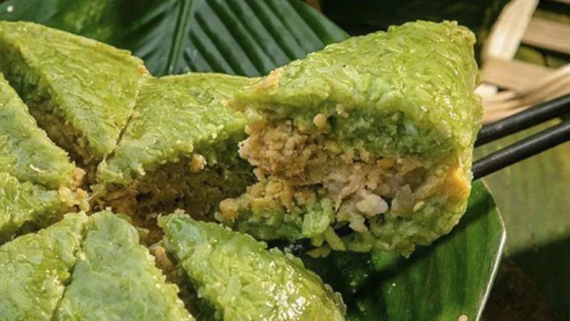 1 miếng bánh chưng sẽ dao động khoảng 250 calo