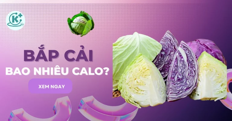 bắp cải bao nhiêu calo