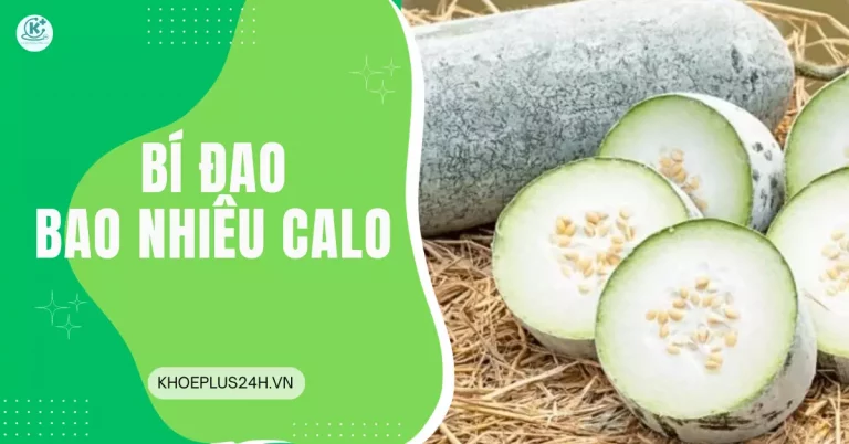 Bí đao bao nhiêu calo