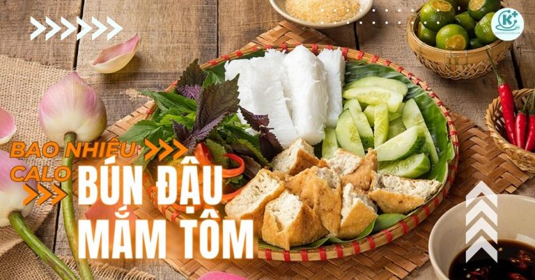 bún đậu mắm tôm bao nhiêu calo