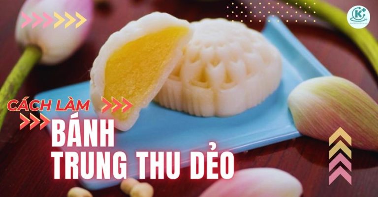 cách làm bánh trung thu dẻo
