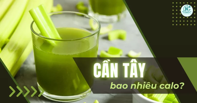 Cần tây bao nhiêu calo? Uống nước ép cần tây giảm cân không?