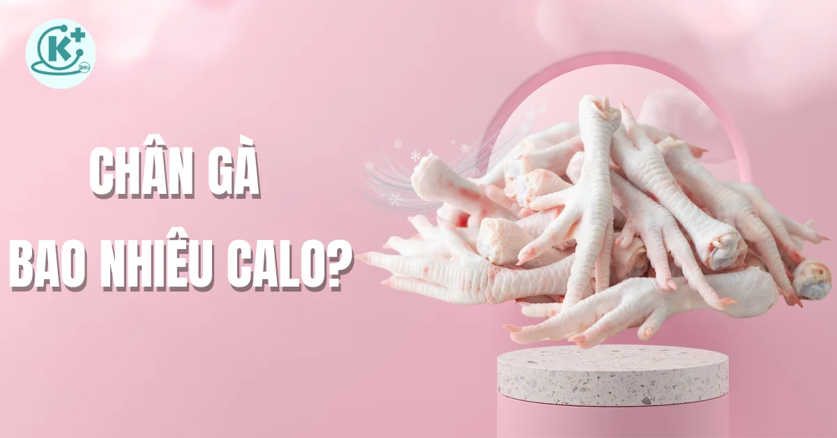 chân gà bao nhiêu calo