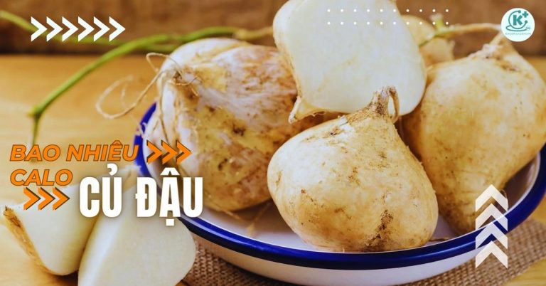 củ đậu bao nhiêu calo