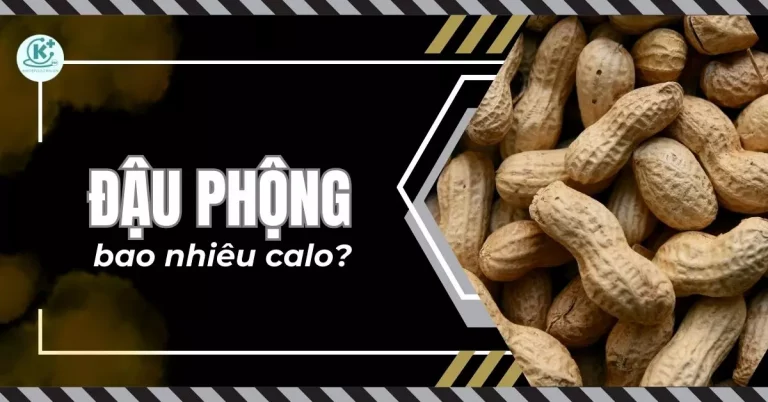 đậu phộng bao nhiêu calo