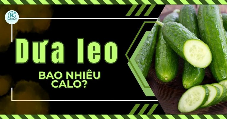 dưa leo bao nhiêu calo