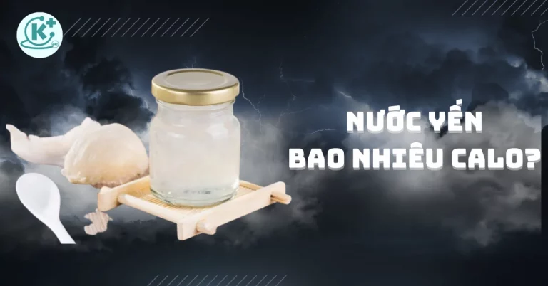 nước yến bao nhiêu calo